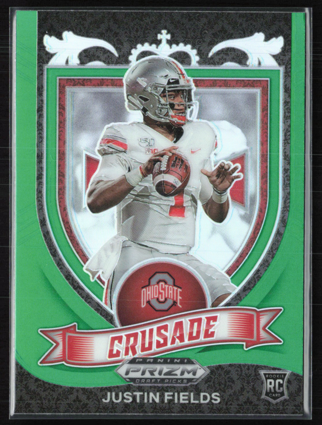 Justin Fields RC Green Crusade