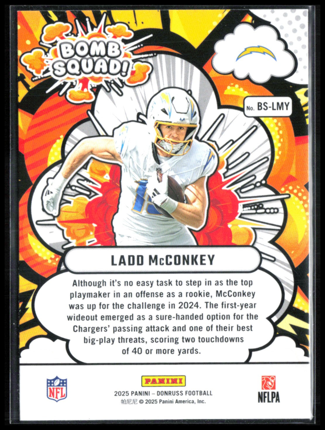 Ladd McConkey RC Bomb Squad