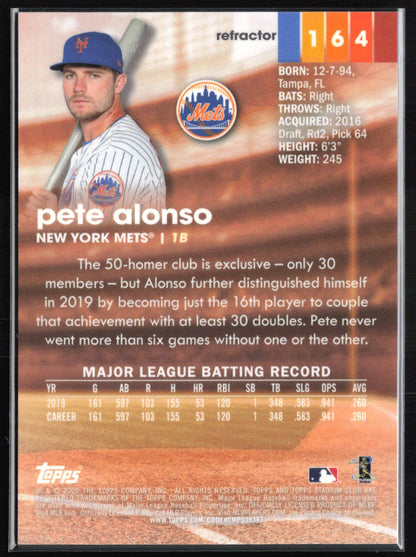 Pete Alonso Refractor