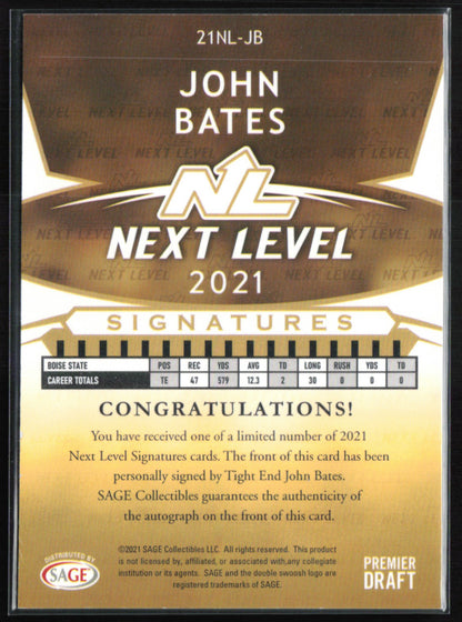 John Bates Auto Next Level Signatures