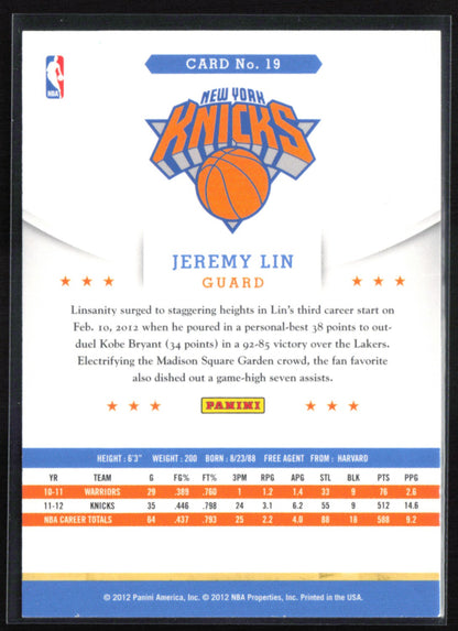 Jeremy Lin