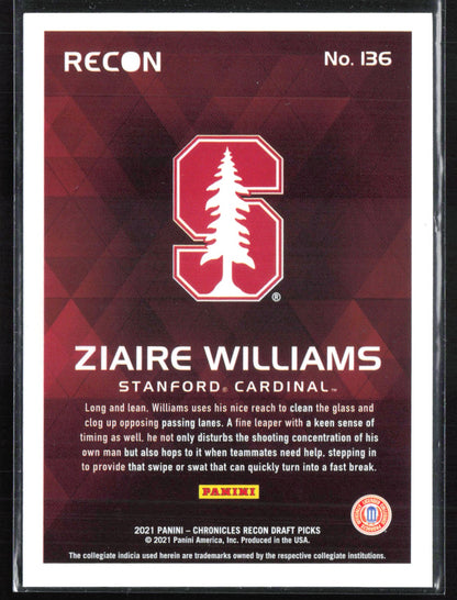 Ziaire Williams RC Pink