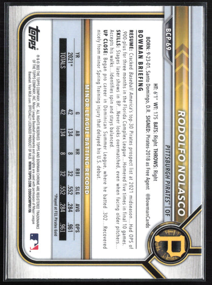 Rodolfo Nolasco 1st Bowman Atomic Refractor