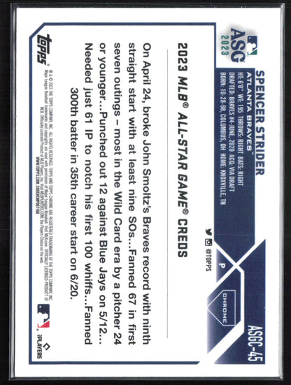 Spencer Strider ASG Refractor