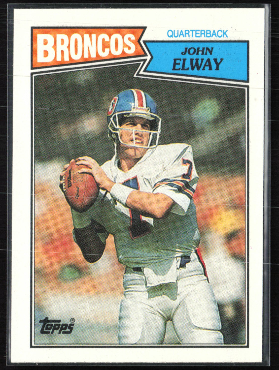 John Elway 1987 Topps