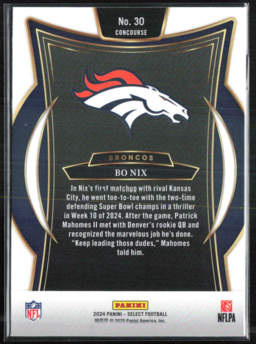 Bo Nix RC Concourse