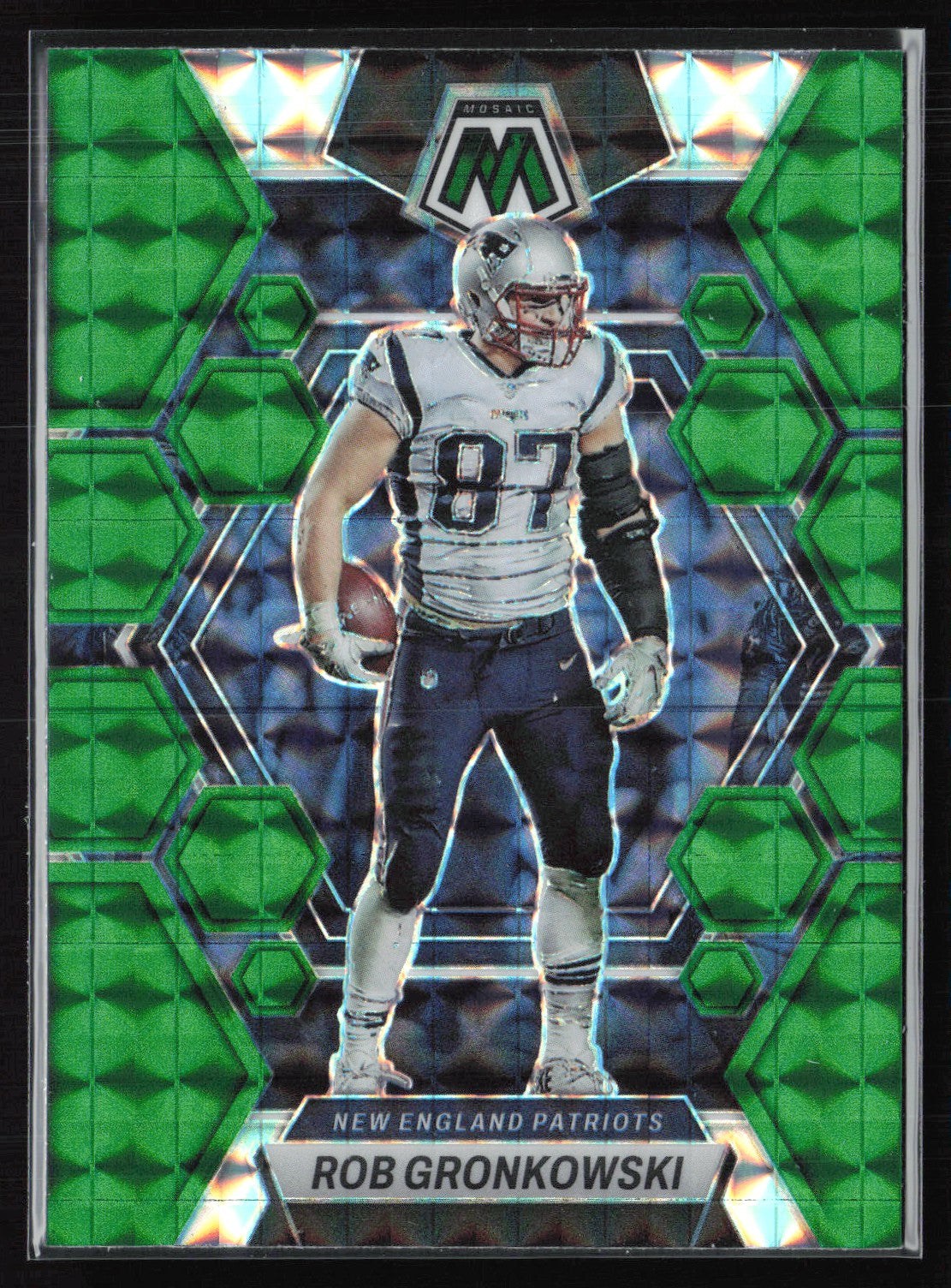 Rob Gronkowski Green Mosaic