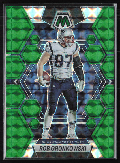 Rob Gronkowski Green Mosaic