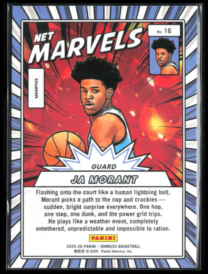Ja Morant Net Marvels