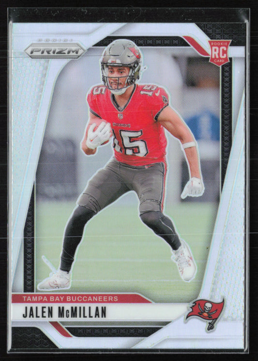 Jalen McMillan RC Silver Prizm
