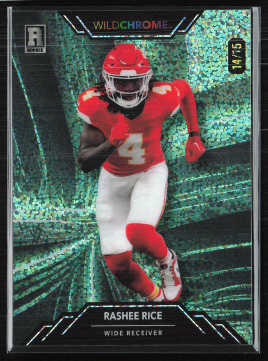 Rashee Rice /15 Wildchrome 2023 Wild Card