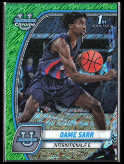 Dame Sarr 1st Bowman Green Shimmer