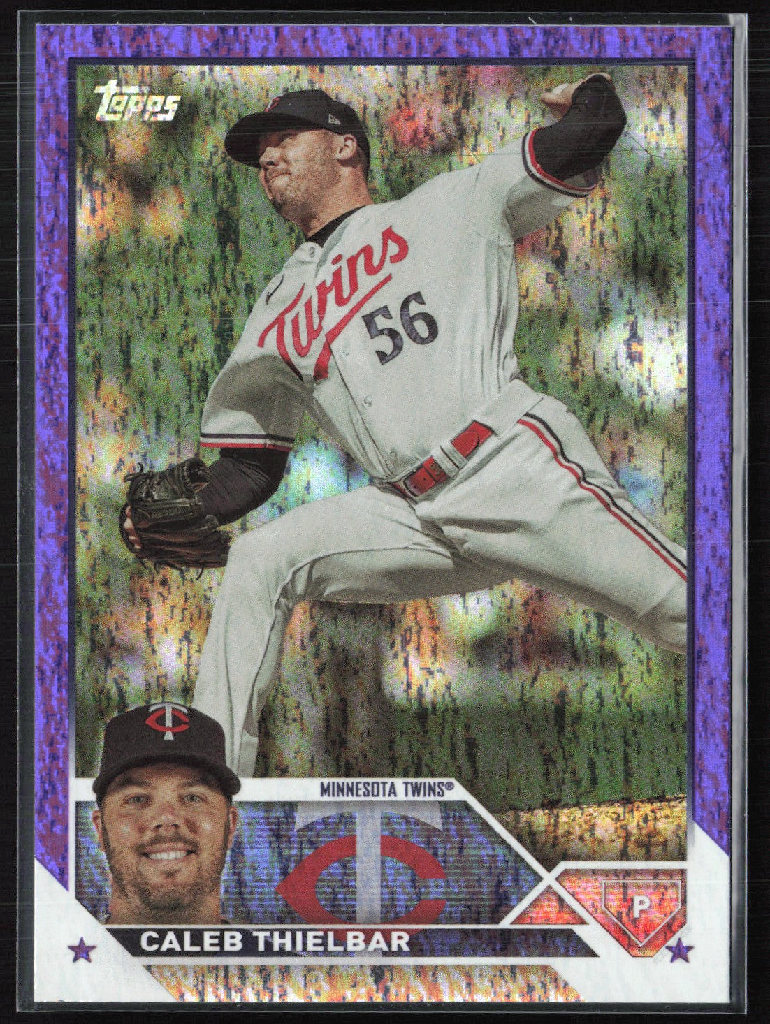 Caleb Thielbar Purple Foil /799