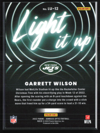 Garrett Wilson RC Light it Up