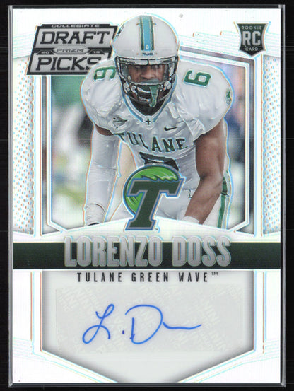 Lorenzo Doss RC Auto Silver Draft Picks