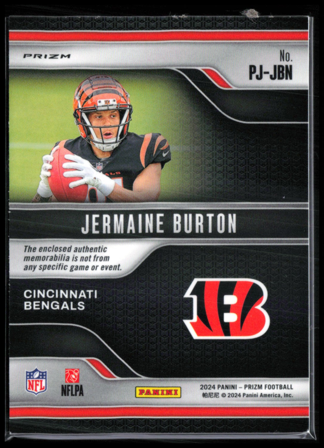 Jermaine Burton RC Pink Mem