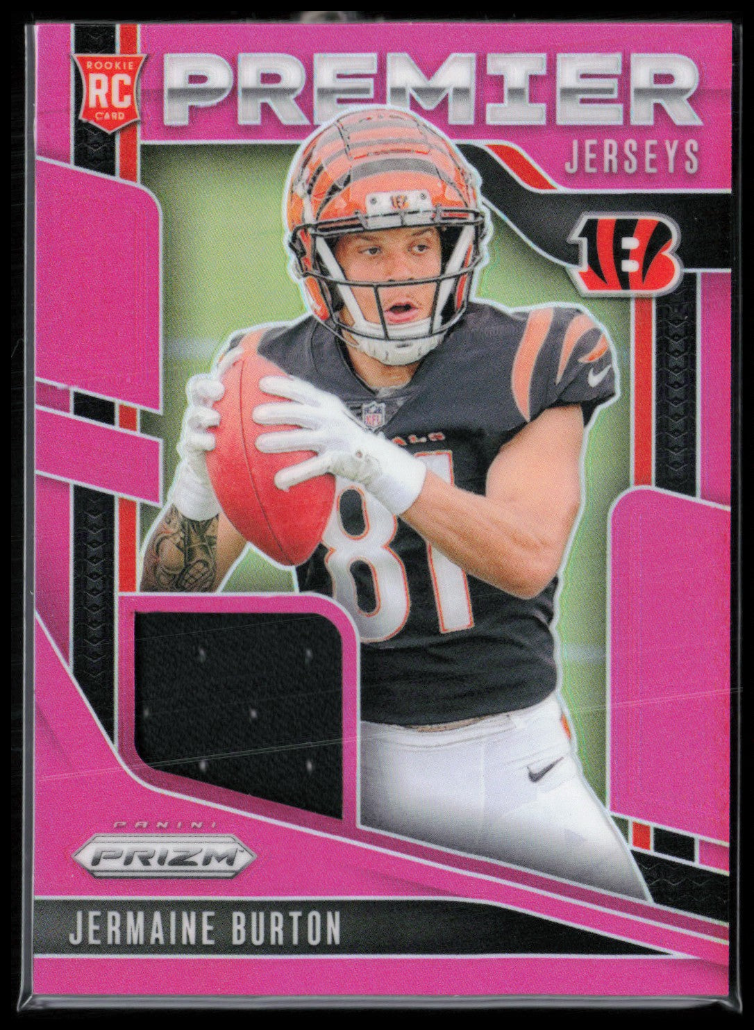 Jermaine Burton RC Pink Mem