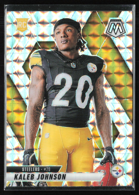 Kaleb Johnson RC Mosaic Prizm