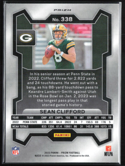 Sean Clifford RC Orange Ice