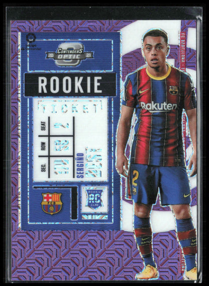 Sergino Dest RC Purple Mojo Rookie Ticket