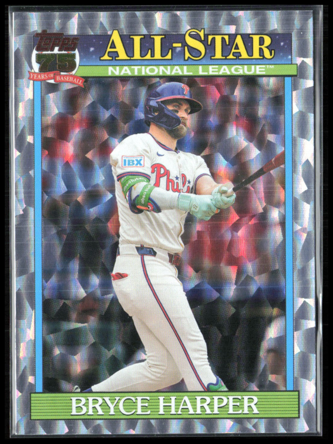 Bryce Harper Crackle Foil
