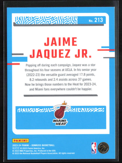 Jaime Jaquez Jr. RC