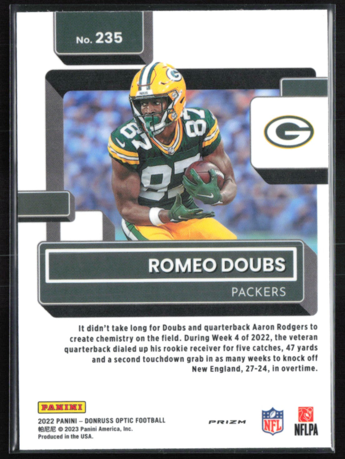 Romeo Doubs RC Pink Holo
