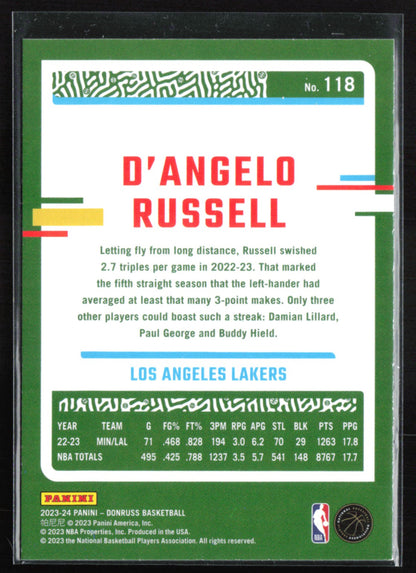 D'Angelo Russell Green Laser