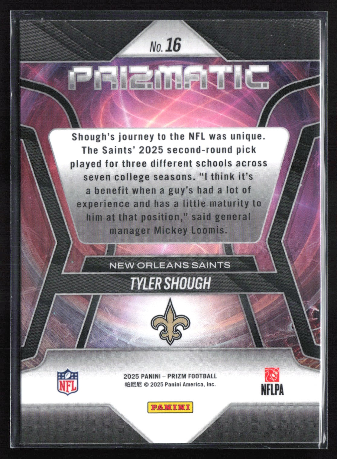 Tyler Shough RC Prizmatic