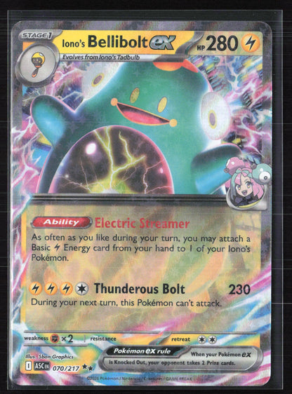 Iono's Bellibolt ex - 070/217 Double Rare