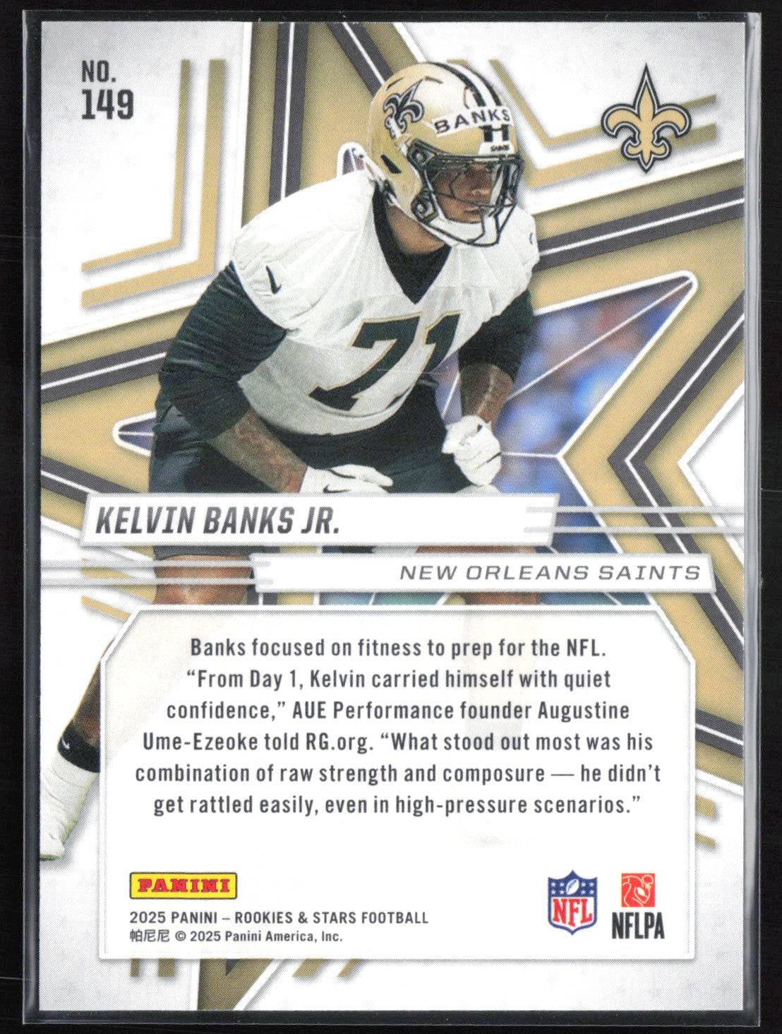 Kelvin Banks Jr RC Purple /999