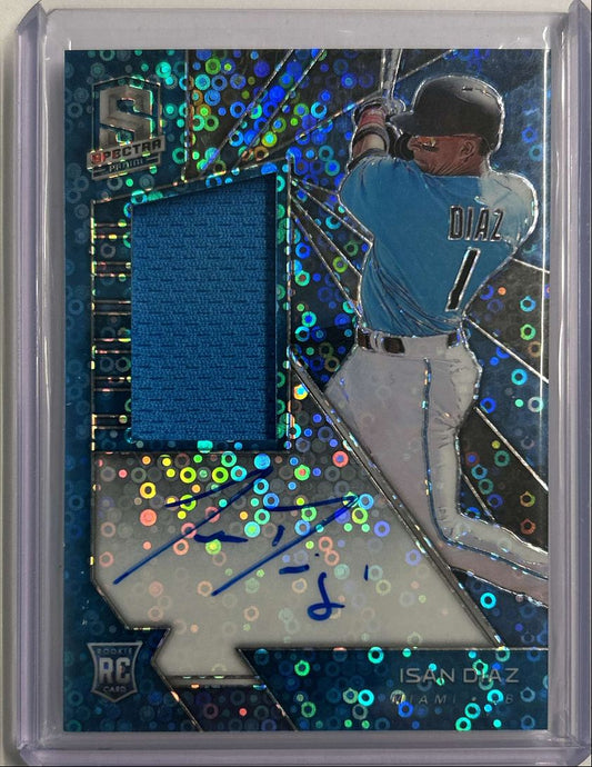 Isan Diaz RC Player-Worn Patch Auto /99