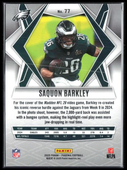 Saquon Barkley Mosaic Prizm