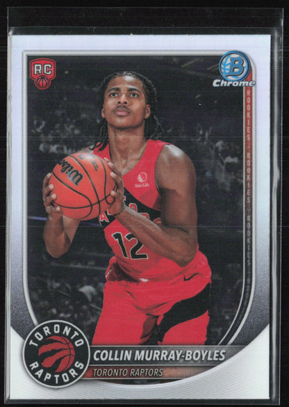 Collin Murray-Boyles RC Red Rookie Logo