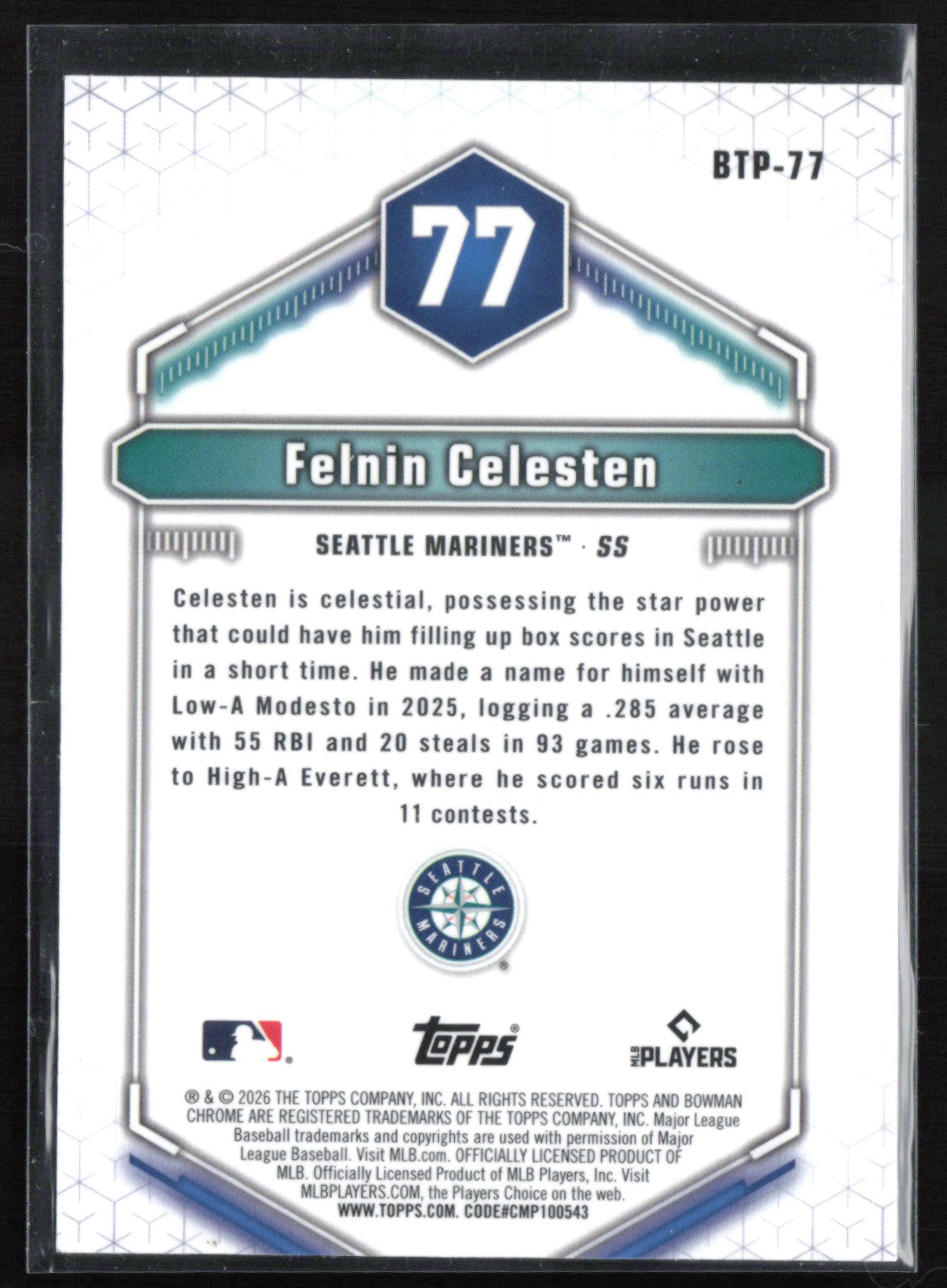 Felnin Celesten Top 100