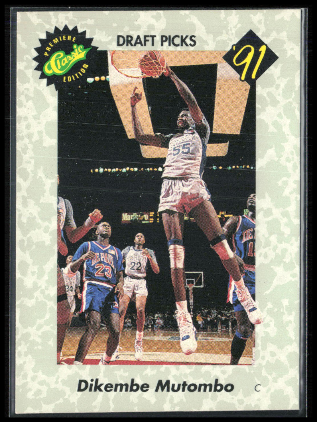 Dikembe Mutombo 1991 Classic
