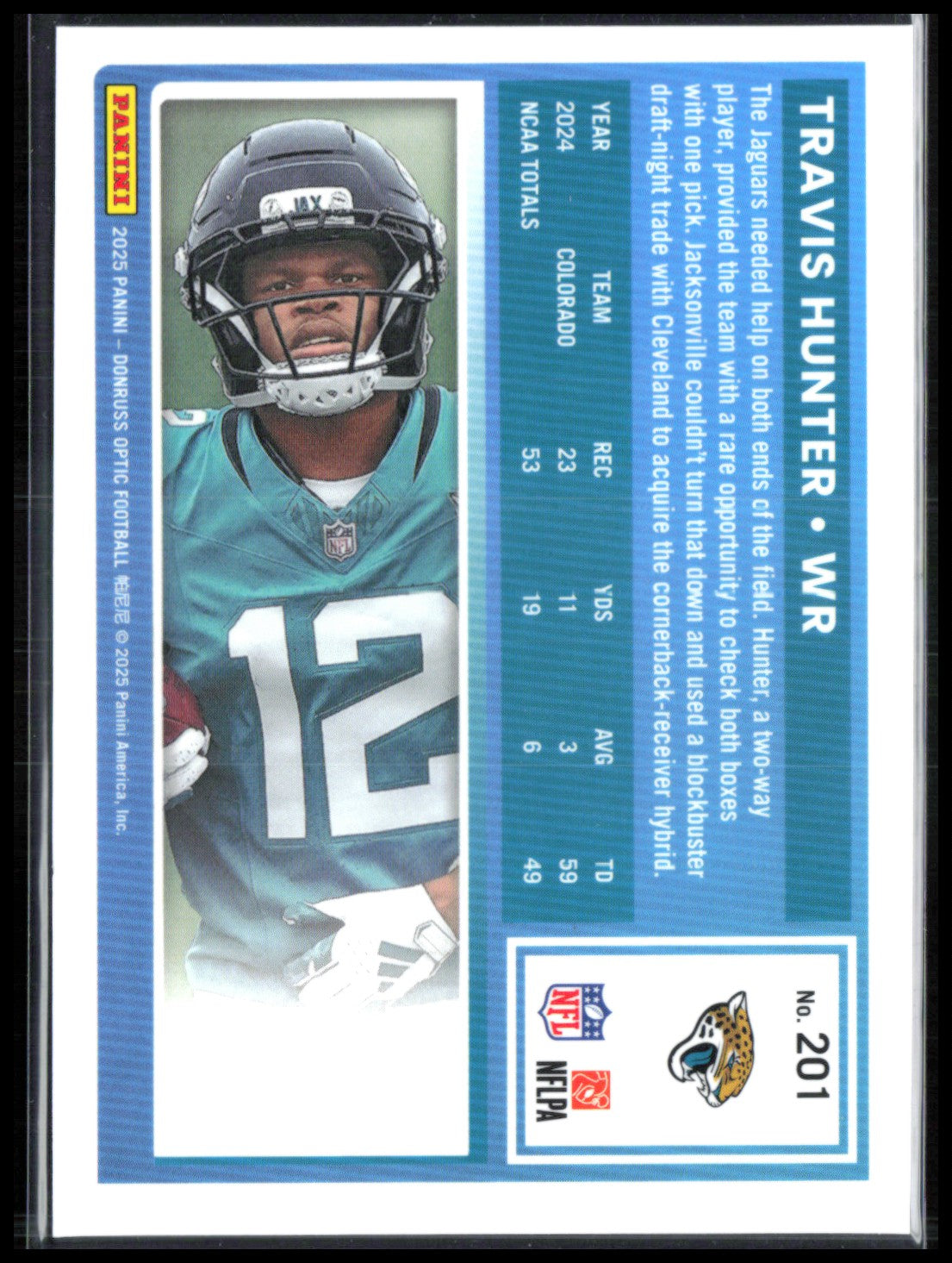 Travis Hunter RC Optic