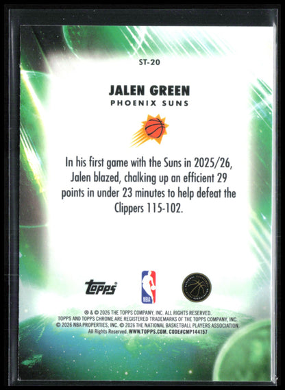 Jalen Green Stratopheric Stars