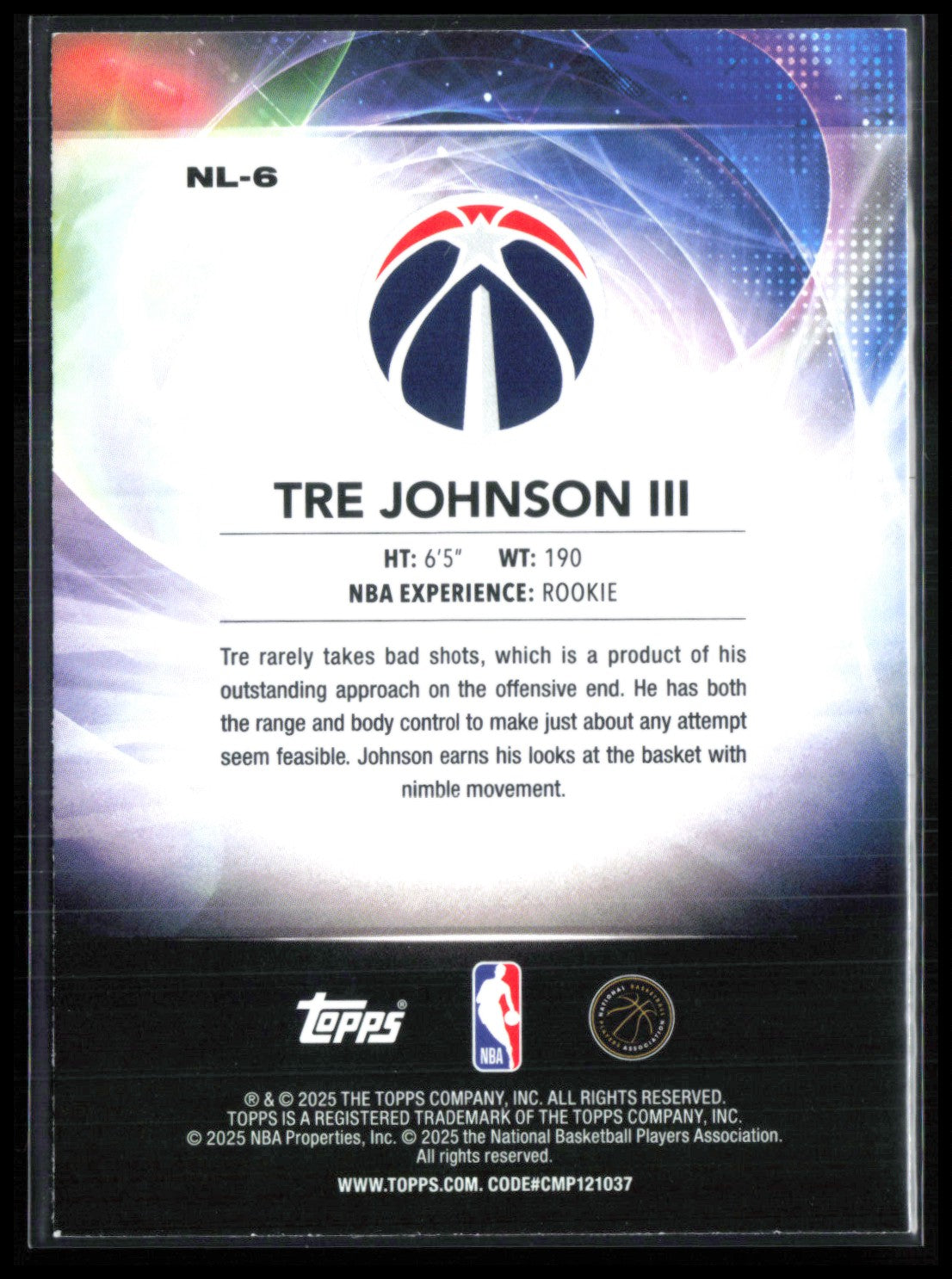 Tre Johnson III RC Blue /150