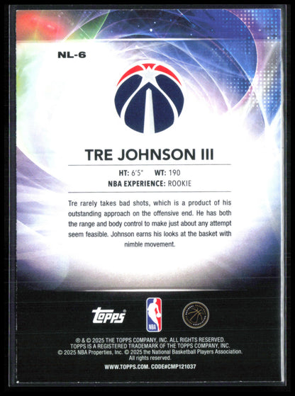 Tre Johnson III RC Blue /150