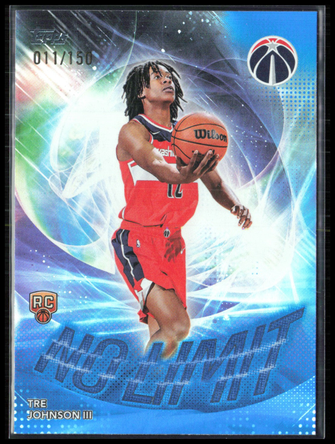 Tre Johnson III RC Blue /150