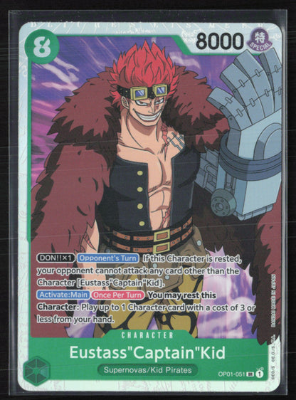 EustassCaptainKid Super Rare (One Piece)