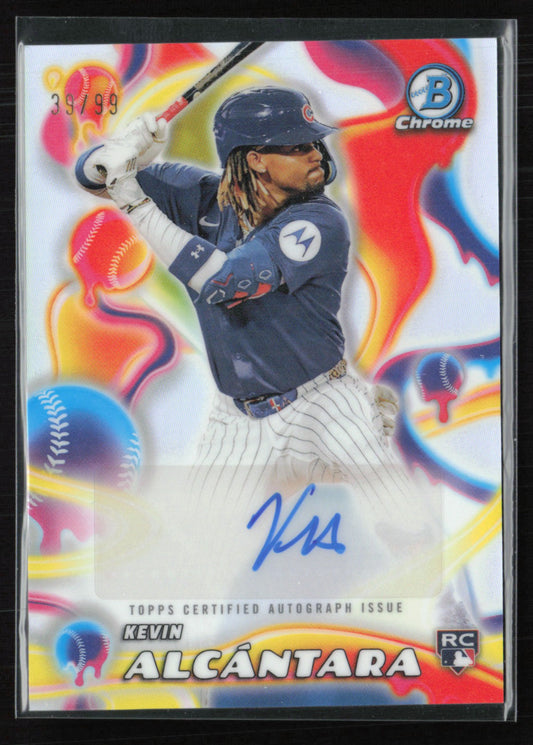 Kevin Alcantara RC Auto /99 Mel Mashers 2025 Bowman Chrome