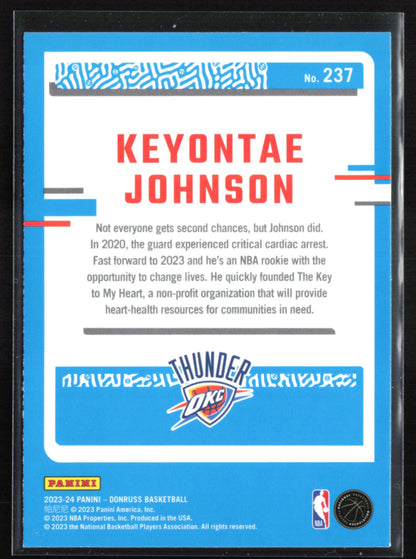 Keyontae Johnson RC Red
