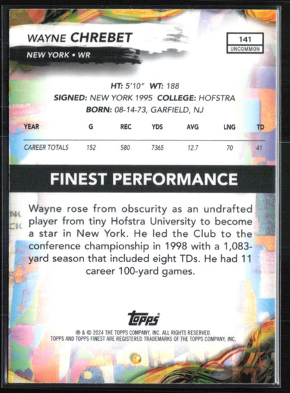 Wayne Chrebet Purple /200
