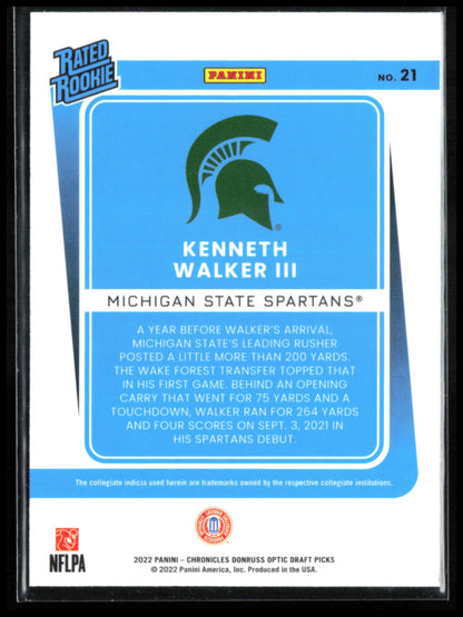Kenneth Walker III RC Optic