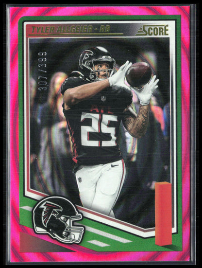 Tyler Allgeier Pink/ 399