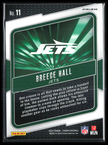 Breece Hall Hype Green Prizm