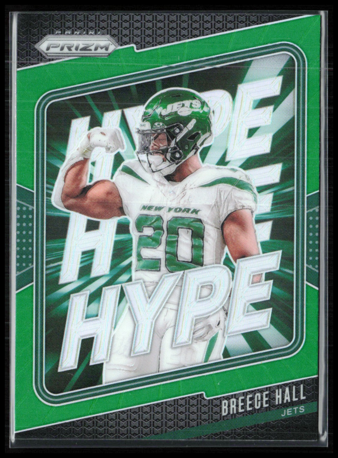 Breece Hall Hype Green Prizm