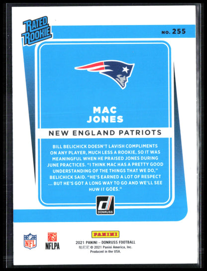 Mac Jones RC
